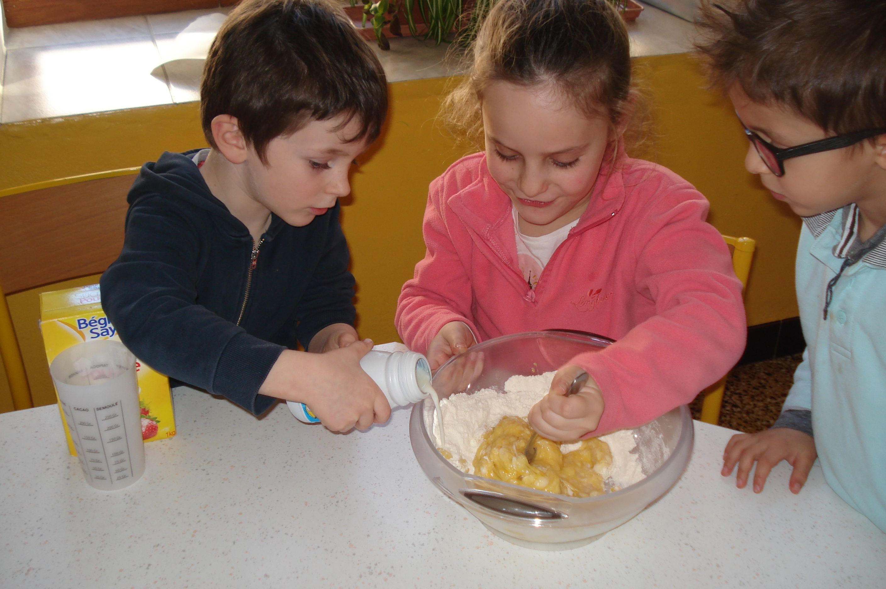 De nouvelles recettes côté cuisine....