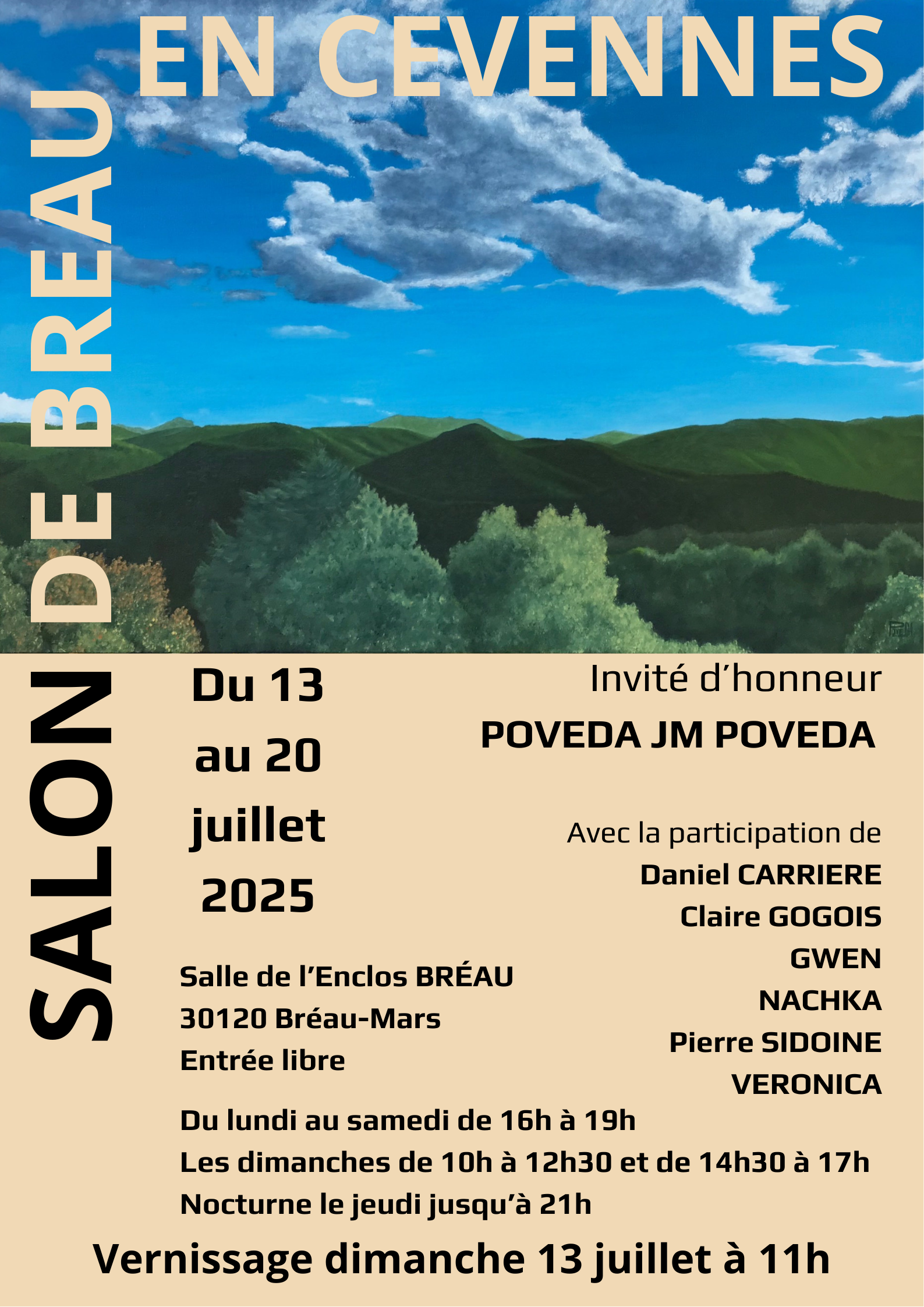 Salon de Bréau en Cévennes