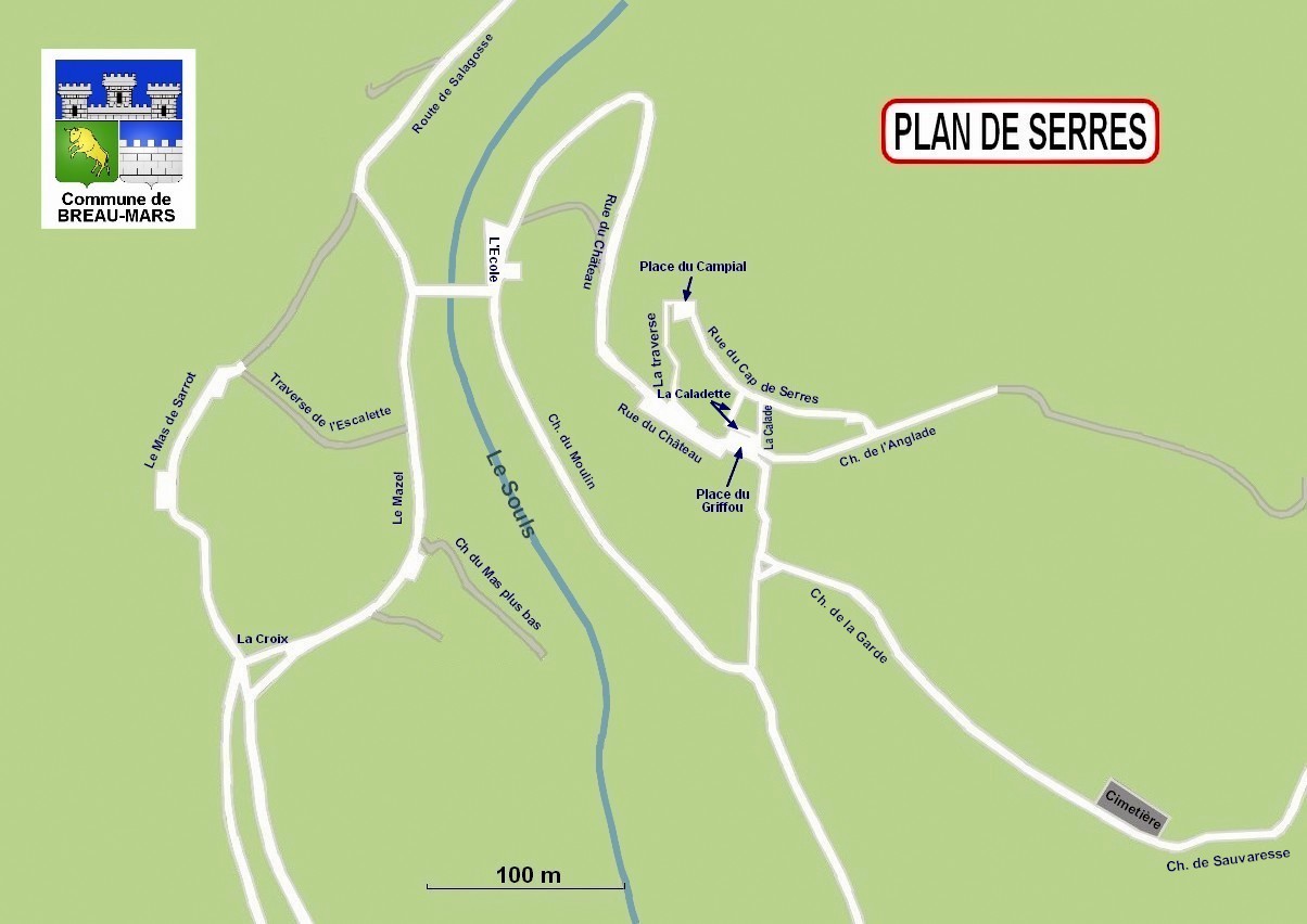 Plan de SERRES