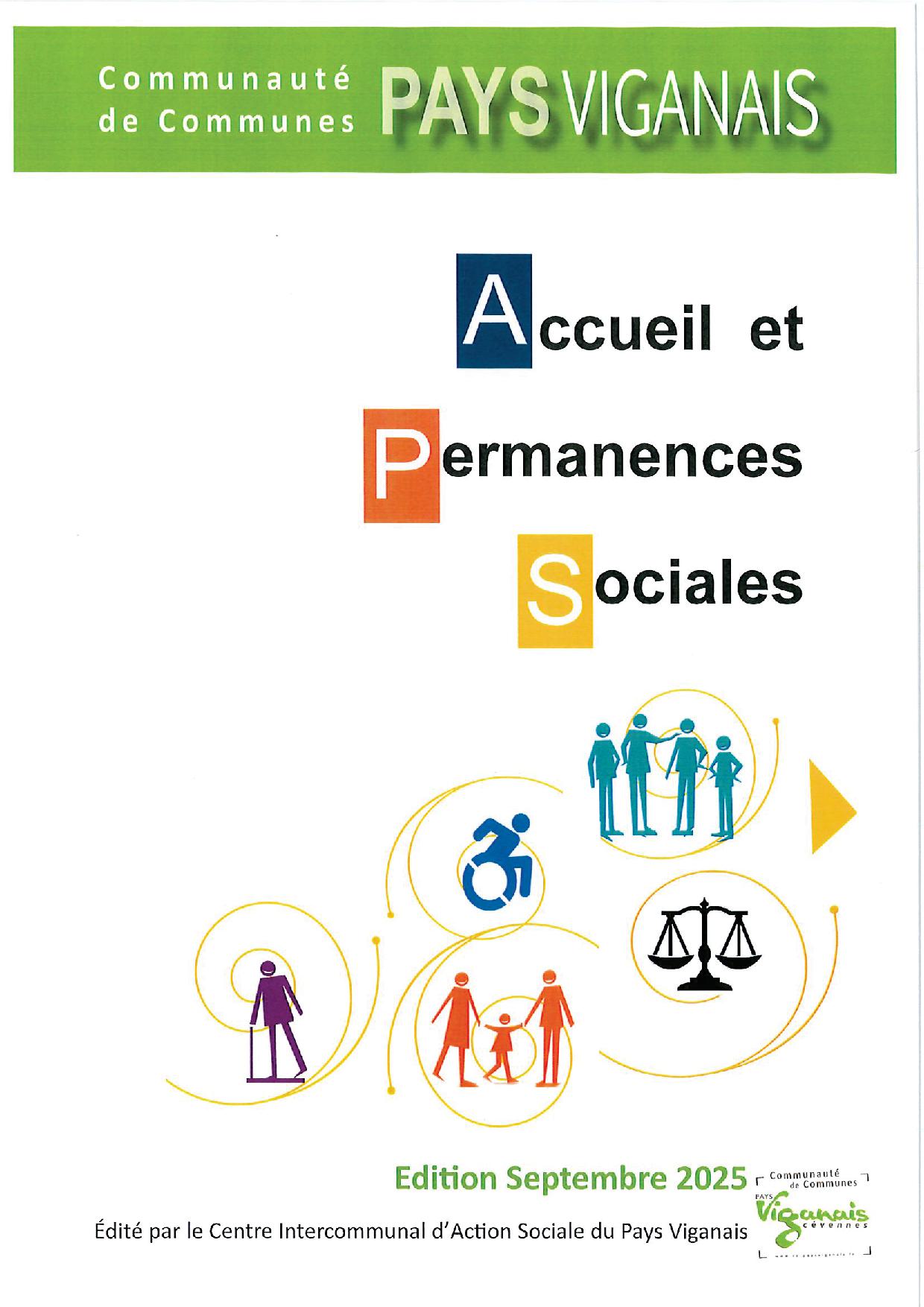 Le dépliant accueil et Permanence Sociales 2025/2026 est disponible