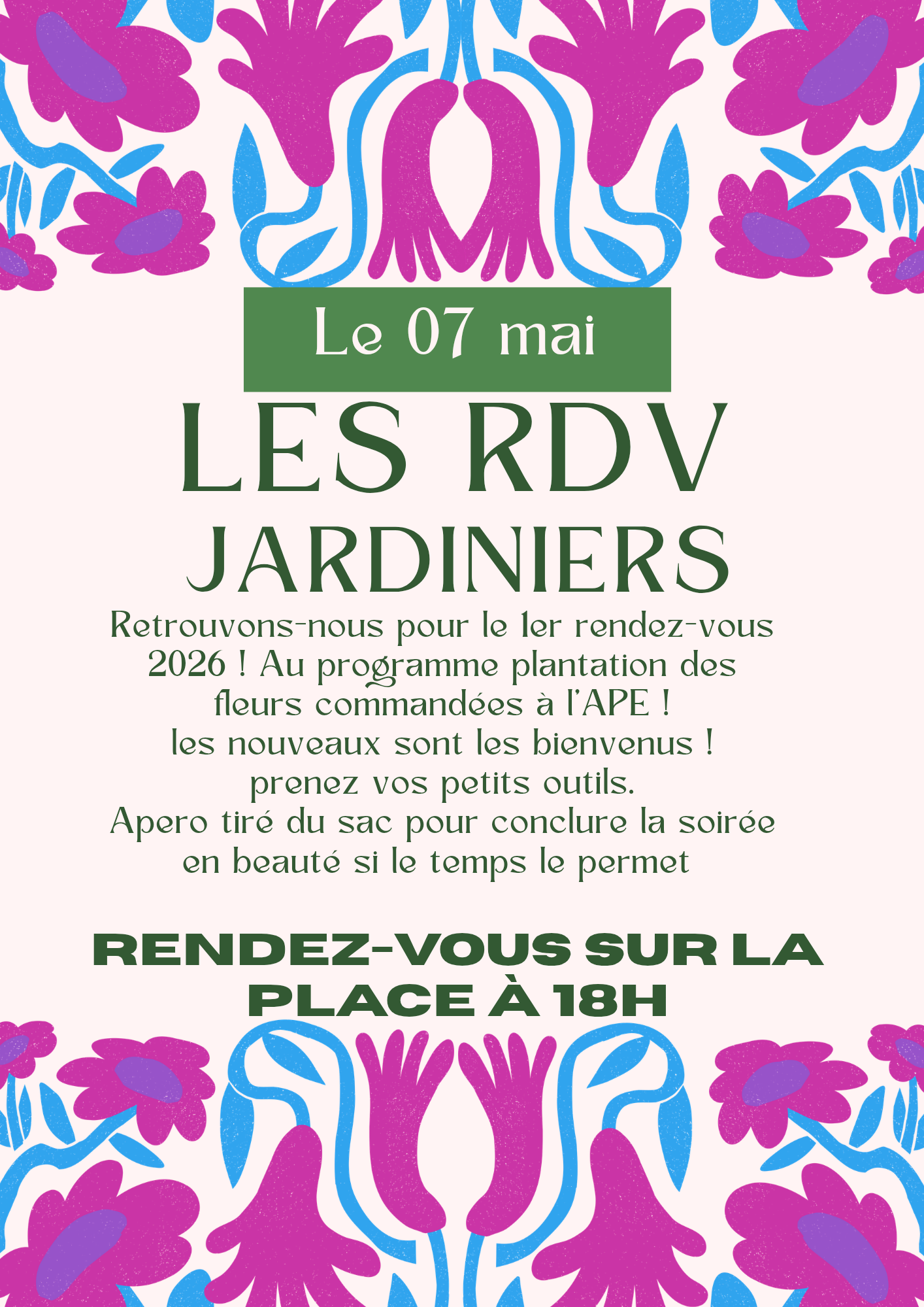 Les RDV jardiniers reprennent !