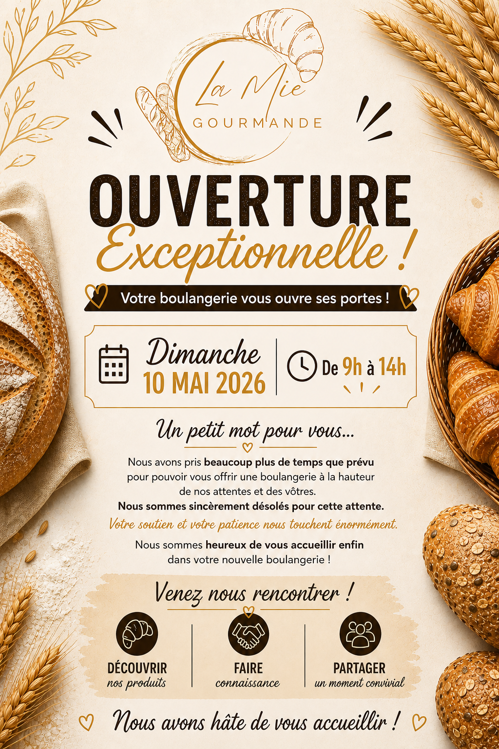 🥐 Une ouverture attendue !