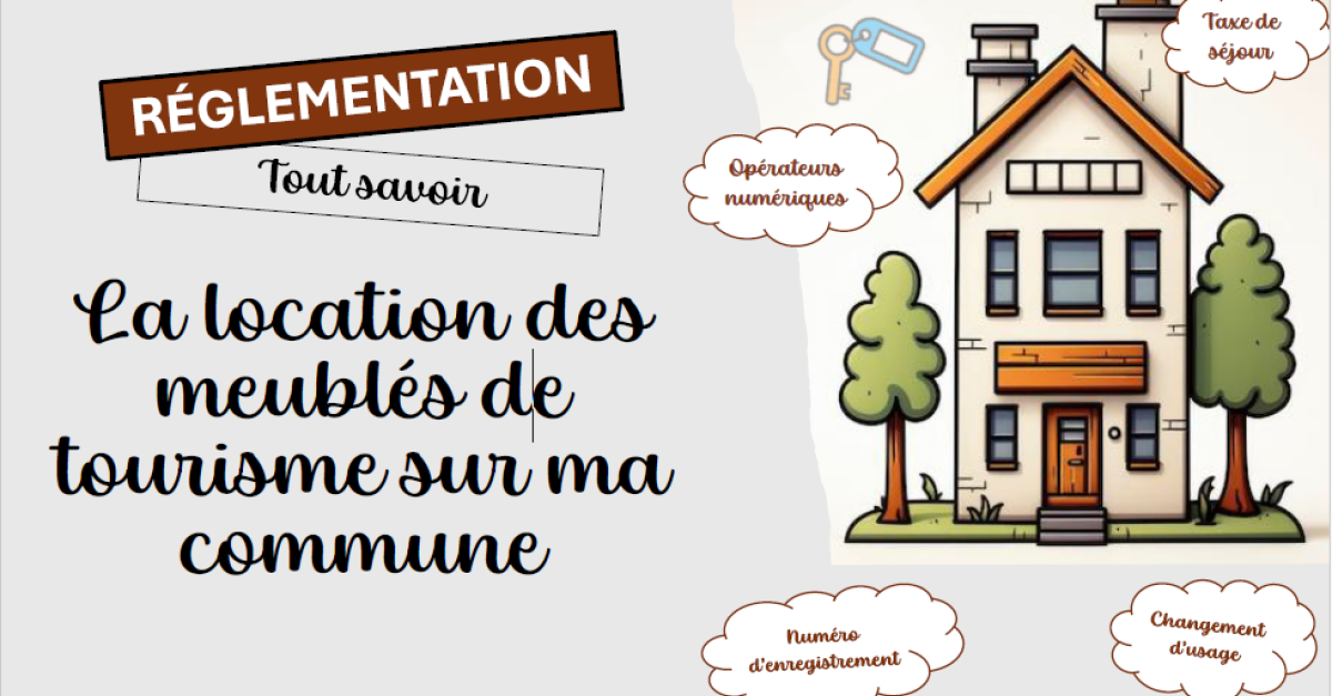 Information – Déclaration des meublés de tourisme