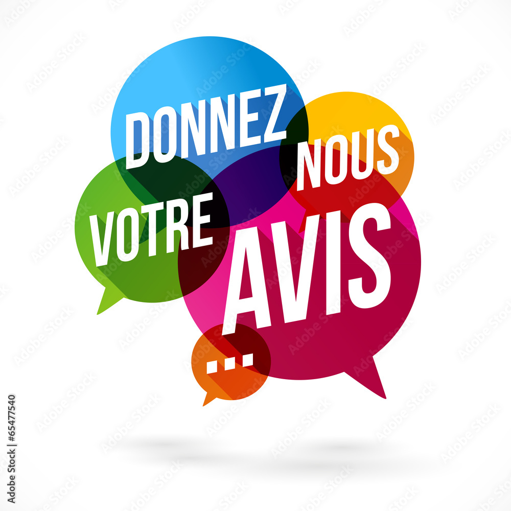 Votre avis compte !