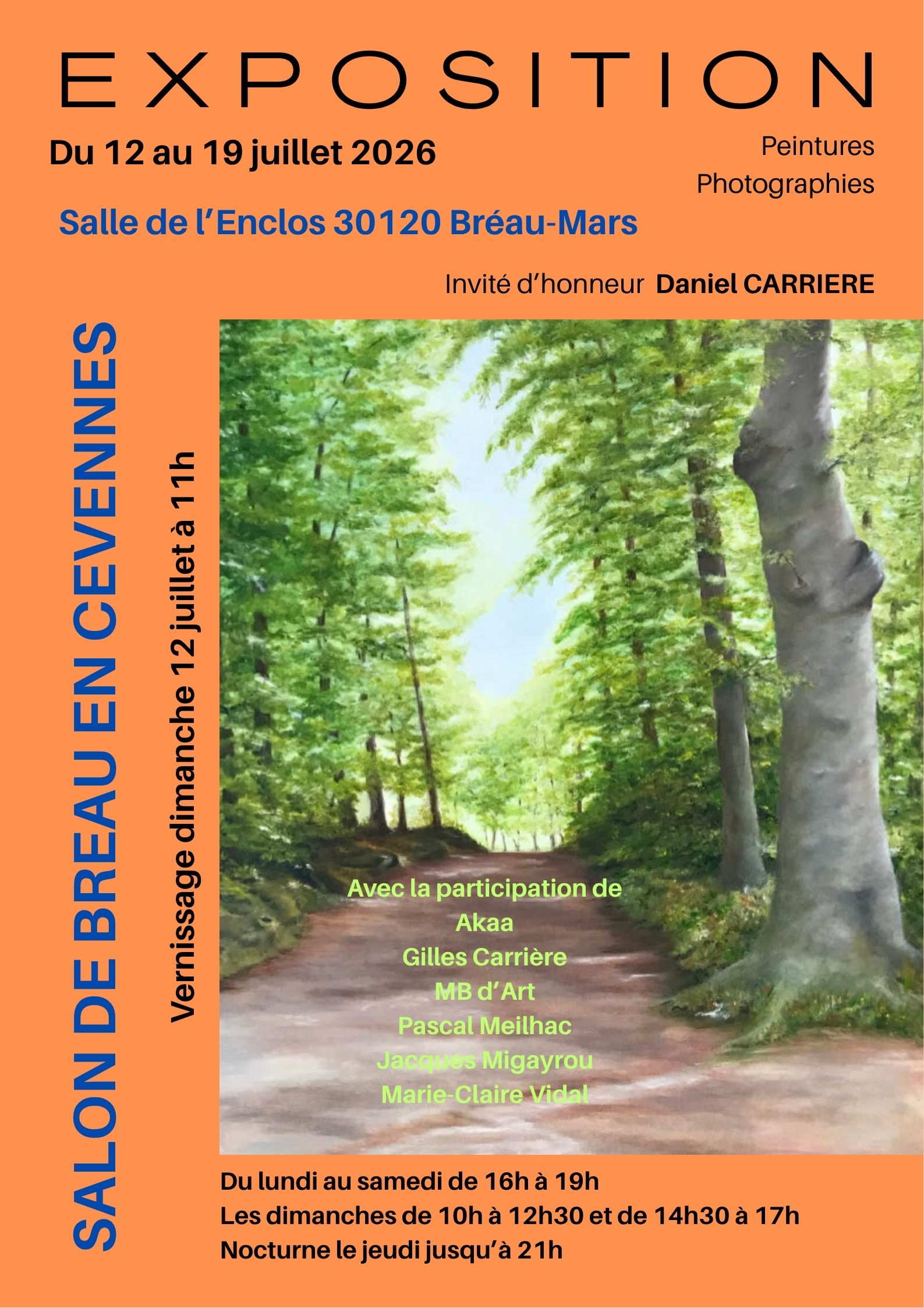 26ème Salon de Bréau en Cévennes !