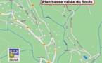 Plan basse vallée du Souls