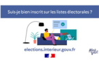 Vérification de l'inscription sur les listes électorales