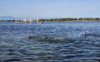 Les enfants dans l'eau !