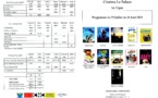 Programme du Cinéma Le Palace du 29 Juillet au 18 Août 2015