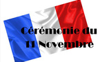 Cérémonie du 11 Novembre Cérémonie du 11 Novembre