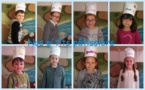 Activité "cuisine" : remise des dipômes et médailles à nos petits chefs cuisiners du périscolaire